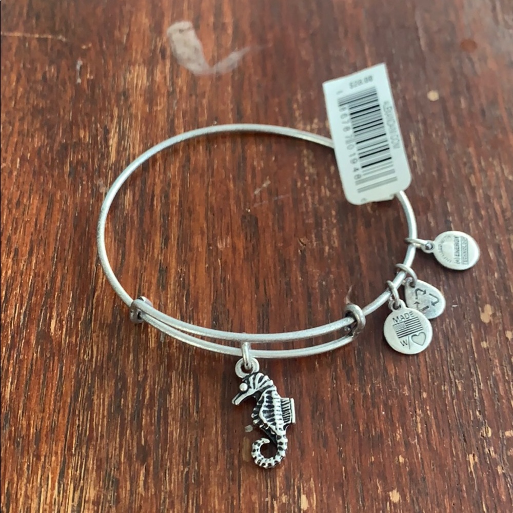 Alex and Ani seahorse bracelet